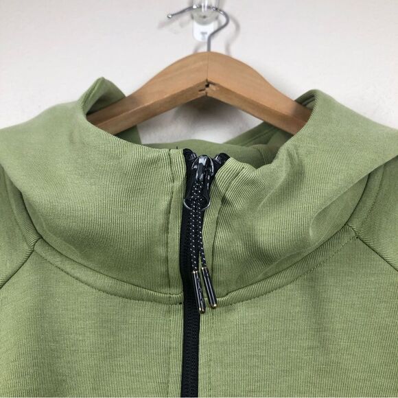Nike Sportswear Tech Fleece Green Windrunner Hoodie Plus Size 2X DA2044-334 - Picture 3 of 7